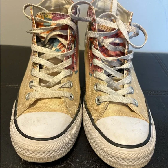 Converse Women's Hidden Wedge Rose Print High-Top Sneakers - Picture 4 of 5